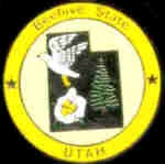 UTAH PIN STATE EMBLEM UTAH PIN